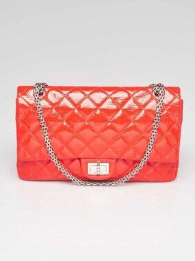 Chanel 2.55 Reissue 227 Double Flap Bag /Beige/ Iridescent Quilted/pre-owned